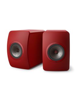 KEF - LS50 Wireless II High Resolution Music System PAIR Crimson Red