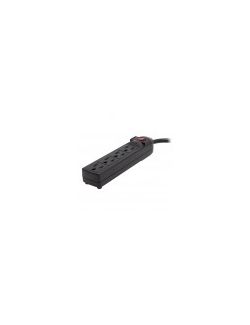 Metra - 4 Outlet 300J Surge 1.5ft Power Cord