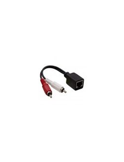Metra - StereoRCA Over CAT5 Extender, EXT Up To 150 Feet (1PC) Compatible w/CS-C535