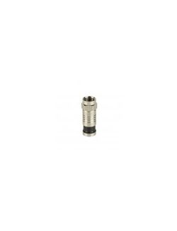 Metra - RG6 F Compression Connector Zinc 100 Pack