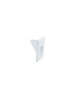 Metra - 1-GANG RECESSED PLATE WHITE