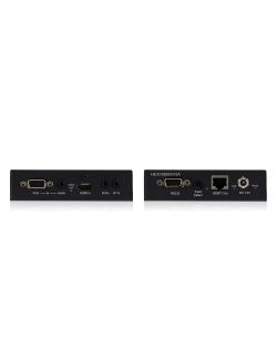 BLUSTREAM - HDBaseT Extender Set - 100m (4K up to 70m), Switchable HDMI / VGA Inputs, IR
