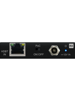 BLUSTREAM - HDBaseT Receiver, Slimline - 70m (4K up to 40m), Bi-directional IR, PoH (PoE)