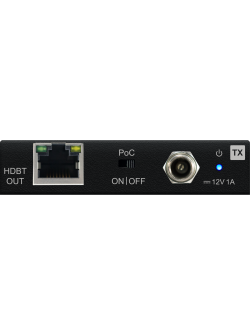 BLUSTREAM - HDBaseT Transmitter, Slimline - 70m (4K up to 40m), Bi-directional IR, PoH (PoE)