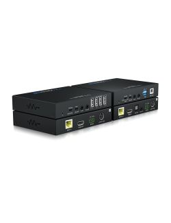 BLUSTREAM - HDBT HDMI & USB Ext Set - 70m 4K 40m USB 2.0 IR RS-232 Audio Breakout PoC HDCP 2.2