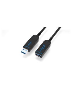 BLUSTREAM - Precision 10Gbps USB-A Male-Female AOC Cable - 15m